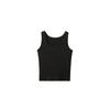 Camisola K de Tencel y Lana para Mujer, Chaleco Sencillo Versátil de Color Sólido para Verano, Camiseta Base Redonda de Capa Interior de Lyocell