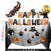 Nuevo globo de Halloween con forma de película de aluminio, globo decorativo de dibujos animados, globo para fiesta temática de Halloween