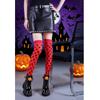 Medias de Lunares Navideñas Medias de Lunares Estampadas de Halloween Calcetines Largos hasta la Rodilla para Disfraz de Mascarada Festivo