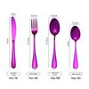 Faca e garfo conjunto de bife de aço inoxidável faca e colher de garfo doméstico Estilo ocidental louça criativa sobremesa colher Fork set fabricantes