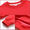 Sudadera con Forro Polar para Otoño e Invierno, Versátil Suéter Cálido de Manga Larga con Cuello Redondo para Niños