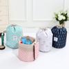 Bolsa de almacenamiento con cordón para brochas de maquillaje, portátil, multifuncional, bonita y práctica bolsa organizadora de tela.