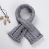 Bufanda unisex de invierno cálida, estilo británico, de doble capa, cruzada, mezcla de lana a rayas, estilo corto, producto nuevo