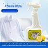 Removedor de Manchas de Gola para Camisas e Camisetas, Agente de Limpeza para Punhos Amarelados, Limpador de Gola com Aroma de Limão para Atacado