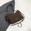 Bolsa Pequena de Ombro Suede Retrô Outono/Inverno 2025, Fashion e Casual, Tendência Este Ano, Bolsa Tote de Ombro Único