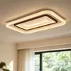 Luminaria de techo lujosa y de alta gama para la sala de estar, nuevo modelo 2026, estilo moderno minimalista de mediados de siglo, lámpara principal para dormitorio protectora de la vista