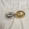 Decoraciones Transfronterizas Europeas y Americanas Pulsera Martillada Irregular de Ala Ancha de Viento Frío Pulsera de Resorte Ovalada de Aleación Pulsera