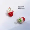 Lindo colgante de aleación de fruta fresa cereza uva Accesorios de material para joyería DIY Hecha a mano pendientes pulsera collar