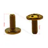 [Tornillos Modificados de Colores] Tornillo de Cabeza Hexagonal con Brida Cabeza de Platillo Volador Tornillo de Disco de Freno de Motor Accesorios para Motocicleta
