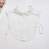 Cuello Falso Bordado con Encaje Decoración Versátil para Camisas Cuello Desmontable para Suéteres y Sudaderas Venta al por Mayor