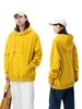 Sudadera con Capucha de Vellón de Zorro Plateado de 430 g para Otoño e Invierno con Hombros Caídos, Corte Holgado para Hombres y Mujeres, Ropa de Trabajo Transfronteriza para Otoño e Invierno