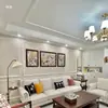 Tira decorativa para puerta de armario de blíster francesa, tira de borde suave curvado de PVC, moldura de fondo de pared de techo de línea de yeso