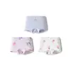 Calzoncillos tipo bóxer para niñas BalaoneBalabala, Pantalones cortos de cuatro esquinas para niños, Sin apretar, Antibacterianos, Paquete de tres