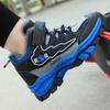 Zapatos para niños, zapatos de senderismo grandes de algodón para niños, zapatos de senderismo cálidos de caña media para otoño e invierno, zapatos para niños