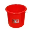 Fabricantes de Cubetas de Plástico Cubeta Redonda de Plástico Engrosada Portátil Cubeta para Almacenamiento de Agua para Lavado de Autos del Hogar del Estudiante Cubeta Imprimible