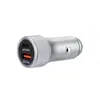Carregador de Carro Transfronteiriço, Adaptador de Isqueiro de Carro, Carregador de Carro de Porta Dupla de 100W, Adaptador de Carro de Carregamento Rápido