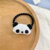 Panda Fofo Desenho Animado Simples Versátil Tendão de Borracha Grampo de Cabelo Broche Combinação de Joias Infantil Fofo Vendendo Adorável Acessório de Cabeça Título
