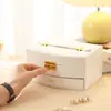 Caja de Joyería con Cerradura de Doble Capa Cajón para Pendientes Joyas Caja de Almacenamiento Caja de Almacenamiento de Joyas Caja de Joyería para Regalo Infantil