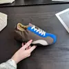 Gu Yun De Xun Sapatos Femininos 2026 Outono Novo Tênis Esportivo para Corrida Plano Casual Feminino para Exterior Sapatos Forrest Gump