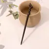 Mercadorias genuínas Pente de ébano pente de alto padrão diy estilo antigo acessórios de cabelo com balanço passo Pente de madeira novo estilo chinês adorno de cabeça feminino
