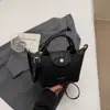 Bolsa de Mão Transversal Casual de Luxo Estilo Coreano Nova da Primavera para Mulheres Versátil Simples Moda Bolsa de Ombro