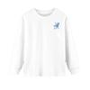 220g algodón puro peso pesado ropa infantil camiseta de niño manga larga otoño abrigo para niño grande manga corta camiseta interior