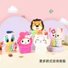 Bolsa de Silicona Pionera para Matar Ratones Navideña Transfronteriza, Billetera de Silicona Squishy, Bolso Cruzado de Silicona Navideño para Niños, Bolso de Hombro