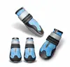 Suministros para Mascotas Transfronterizos Zapatos para Perros Ajustables de Velcro Resistentes al Desgaste Zapatos para Perros Antideslizantes para Exteriores Resistentes al Desgaste Múltiples Estilos Disponibles