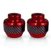 Venta Caliente Transfronteriza Nueva Motocicleta Modificada Aleación de Aluminio Color Fibra de Carbono Protección Anticaída Taza de Horquilla Delantera Absorción de Impactos Anticolisión