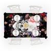 Mantel de la serie festival transfronterizo mantel impermeable con impresión digital 3D mantel para mapa venta al por mayor impresión mantel de poliéster