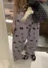Calças de Pijama Fofas Estilo Coreano para Meninas com Estampa de Gato Novo Verão Tamanho Plus Soltas Casuais Calças para Caminhar Calças de Casa