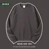 Sudadera Pesada de Felpa con Cuello Redondo 460g Talla EU Sudadera Unisex Color Sólido Pulóver Transfronterizo Europeo Americano
