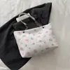 Bolso Cubo Estampado Estilo Dulce de Diseño de Nicho 2026 Principios de Primavera Nueva Moda Tendencia Bolso de Hombro con Cadena para Mujer