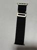 Adecuado para Apple S8/9/10Ultra Correa de Bucle Alpino de Viscosa y Nylon con Cabezal Metálico Pulsera de Reloj Modificada