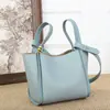 Bolsa Saco de Couro Genuíno Modelo 2026 para Mulheres, Bolsa de Ombro Transversal de Couro Bovino de Primeira Camada, Bolsa Saco Versátil para o Dia a Dia
