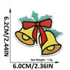 Adesivos de Tecido de Natal Prontos do Fabricante Papai Noel Boneco de Neve Bordados Adesivos Patch Roupas Chapéu Adesivos de Patch Atacado