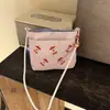 Bolsa de Lona Dulce Niña Manzana para Mujer 2026 Verano Nueva de Alto Valor Moderna Casual Gran Capacidad Bolso de Hombro