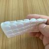 Hogar acrílico transparente sin costuras adhesivo de doble cara joyería fija creativo redondo espuma superadhesivo fuerte pasta de película