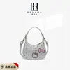 Bolso de Hombro Dulce de Lunares para Niña Pequeña, Bolso de Mano de Lazo de Nicho de Moda para Padres e Hijos, Bolso Cruzado de Gatito de Dibujos Animados para Niños