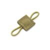 Mochila militar com sistema MOLLE, acessório para colete, fivela pendurada, cinto tático, fivela fixa, antena PTT, lanterna, alça, fivela