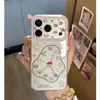 Funda de Reloj Giratorio Estrella Adecuada para Teléfono Apple 17Promax Iphone16 Nicho 14 Doble Capa 13 Estuche Duro 12