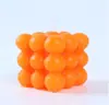 Viento Ins Celebridad de Internet Forma Creativa de Cubo de Rubik Vela de Aromaterapia de Burbujas Venta al por Mayor Hogar Sencillo Adornos de Velas de Aromaterapia