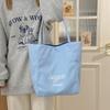 Bolso Tote Rayado de Doble Cara para Mujer 2025 Nuevo Bolso de Hombro Ligero de Gran Capacidad para Estudiante Universitaria Bolso para el Trabajo