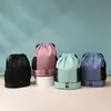 Bolsa de Basquete Masculina Mochila Esportiva com Separação Seca e Úmida Mochila de Tecido Oxford Espesso Bolsa de Treinamento de Futebol Bolsa Impermeável para Natação