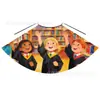 Capas, Túnicas, Máscaras y Atuendos de Fiesta Estampados Europeos y Americanos Hechos a Medida de Fábrica para la Temporada de Graduación Infantil