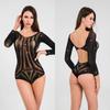 Série Europeia e Americana de Gipsofila Colorida com Strass, Lingerie Sexy, Uniforme Feminino com Recortes, Meias Arrastão e Meias Tentadoras