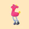 Brinquedo para cachorro com som, mastigável, que faz barulho, em formato de esfregão, para cães pequenos e médios, brinquedo para dentição, brinquedo para aliviar o tédio, brinquedo para pet, fabricante de brinquedos para animais de estimação