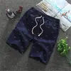 Dropshipping Shorts de Hueso de Pescado de Verano para Hombre Casual Sueltos de Cinco Puntos Talla Grande Shorts de Playa