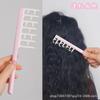 Artículo Popular de TiktokPeine Rizador de Cuernos de Ciervo, Peine de Dientes Anchos para Separar el Cabello, Peine Rizador de Dientes Anchos para Volumen en la Corona Alta y Cabello Esponjoso