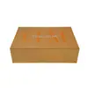 Suministro Exclusivo Transfronterizo de Cajas de Regalo Plegables de Una Pieza, Cajas Personalizadas con Tapa Magnética Tipo Libro Dorado, Cajas Personalizadas para Empaque de Cosméticos